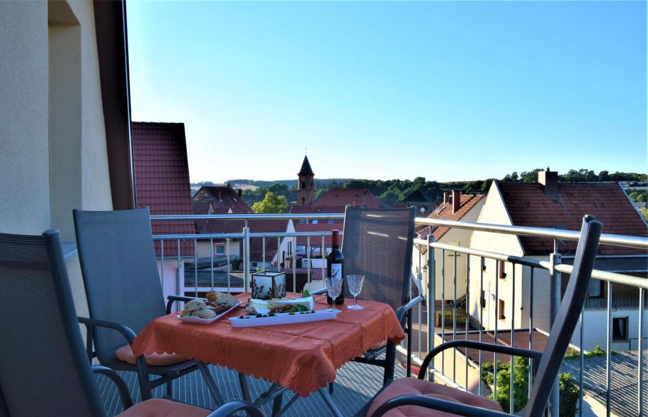 Ferienwohnung Anneliese am Stadttor Hornbach Exterior foto